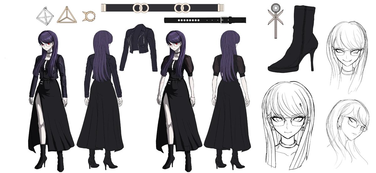 TakioAumadi's tweet photo. Hello VTuber / Danganronpa artists!

I’m looking for a redo on my reference sheet! As I want something in a different style, if anyone is use to the danganronpa style! Let me know and we can talk about commissions!!

I’ve used these examples for the general idea! The last image is of my model! 

Help this British VTuber make an easier reference for other artists- 

So if you want to draw a Male VTubing butler, in this style do let me know, one thing though. The password is beans. 
((You know I have to set a captcha sadly))

Looking forward to working with you! 
-Takio
💚☕️⌛️