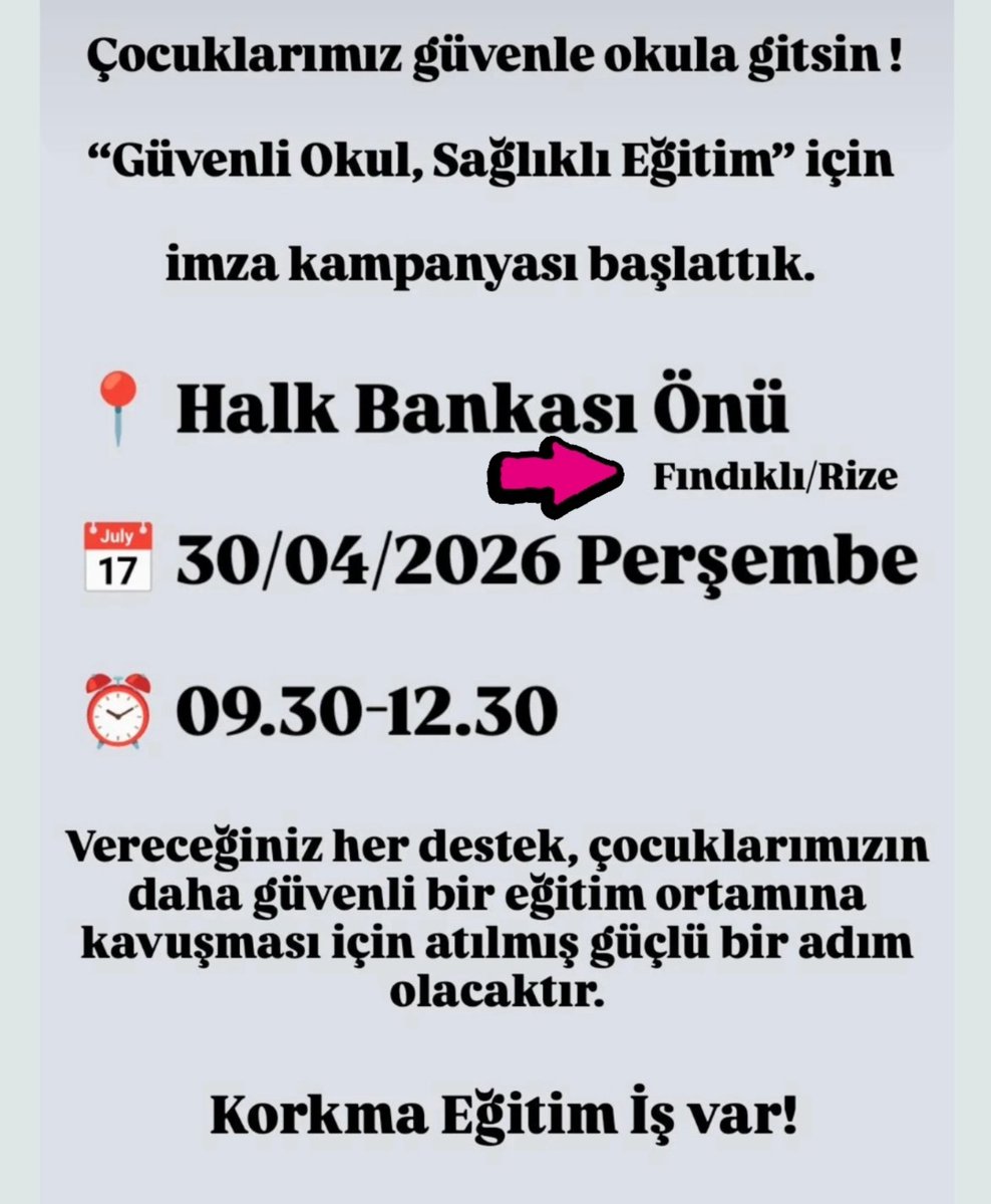Rize Eğitim-İş tweet media