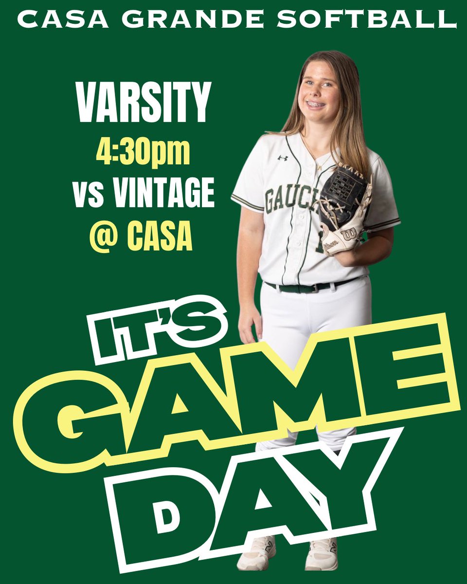 Casa Grande Gaucho Softball tweet media