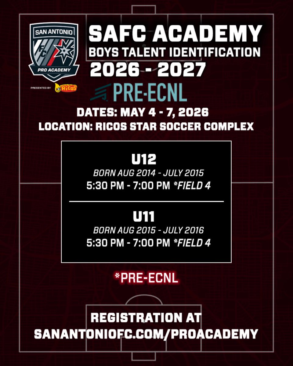 SAFCProAcademy's tweet photo. Our U11 &amp; U12 foundation age teams will be formed (not coincidentally) next week starting Monday, May the 4th (be with you) thru May 7. Come show your Jedi ball skills and be part of the SAFC force. Registration at https://t.co/uBNkzD0jBw https://t.co/94hGznNcF7