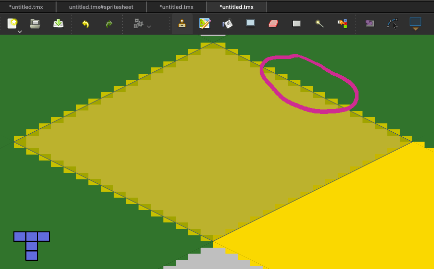 Pixel_Salvaje's tweet photo. @SanteaguArt Me too.. All the info on #isometric tiles on the internet assumes that 64x32 or 32x16 is the perfect tile size on #Pixelart (2:1)... But not... #Tiled (the program) overlaps the tiles by one Pixel and tricked me all these years. π
https://t.co/Qp57pwliX9