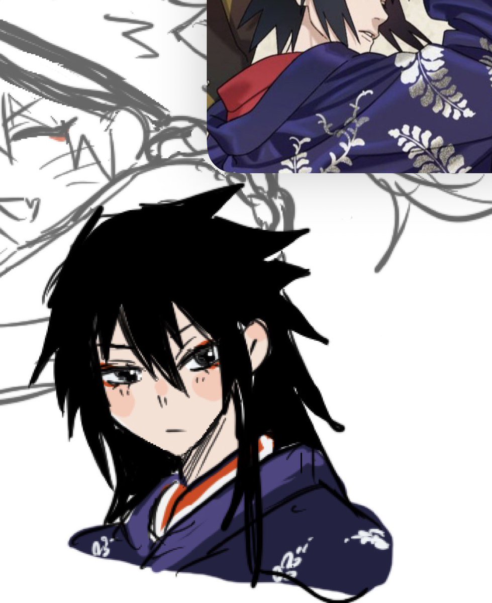 sasukeinheat's tweet photo. ya we stress drawing https://t.co/sLZcPyF8je