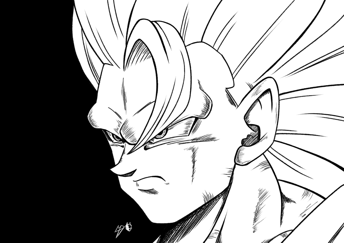 ArtOfMarcos's tweet photo. Day 76 of daily drawing DB until I get ANY ROLE in Dragon ball Super anime #DBDaily #Goku https://t.co/wDWBXMedhs