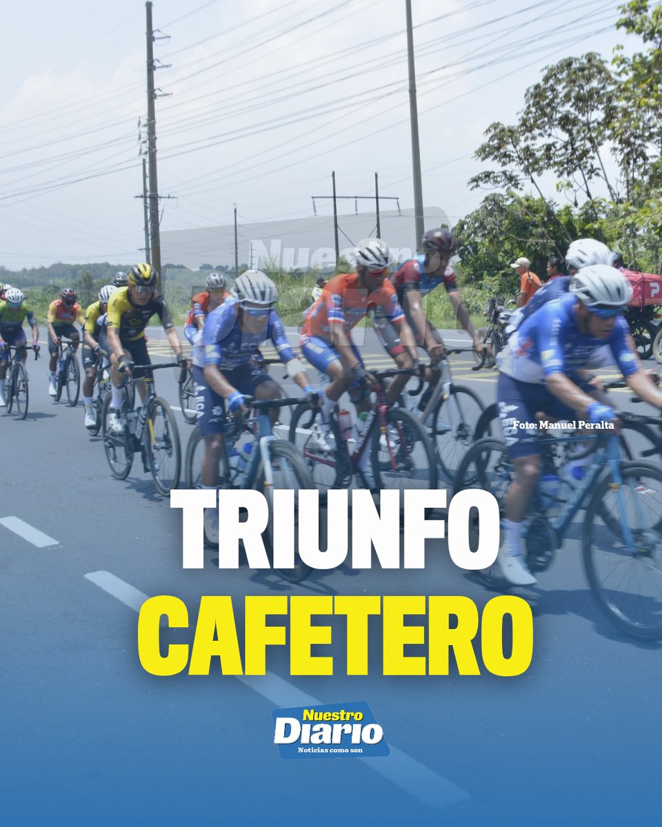¡PRIMERO EN LA META! 🏁🚴‍♂️🇨🇴

El colombiano Kevin Castillo, del Equipo Orgullo Paisa, conquistó la primera etapa de la Vuelta Bantrab 2026.

📌Castillo entró primero en la meta en Retalhuleu tras una competencia de 161.8 kilómetros.

📸Manuel Peralta | #DeportesND