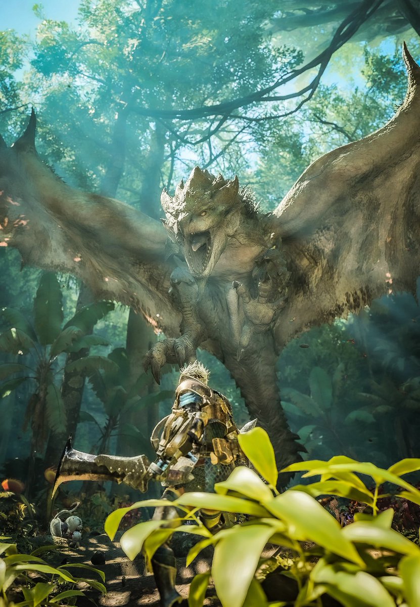 manapokew's tweet photo. #リオレイア #雌火竜
#モンハンワイルズ #モンハン写真部
#MHWilds #MHWilds_Photomode https://t.co/ESwKOBoWVq