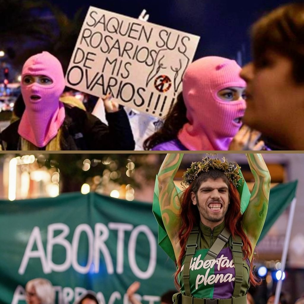 ¿DERECHO A DECIDIR SOBRE TU CUERPO?

Por supuesto que no porque tu útero no te pertenece solo a ti: pertenece al linaje, al pueblo, a la patria. La maternidad es un acto heroico y sacrificial. Así que tu "autonomía corporal" absoluta no es sino es egoísmo burgués disfrazado de