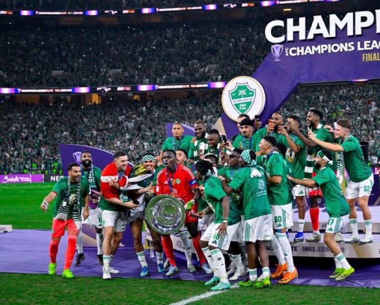 فاز الاهلي.                             فاز النصر