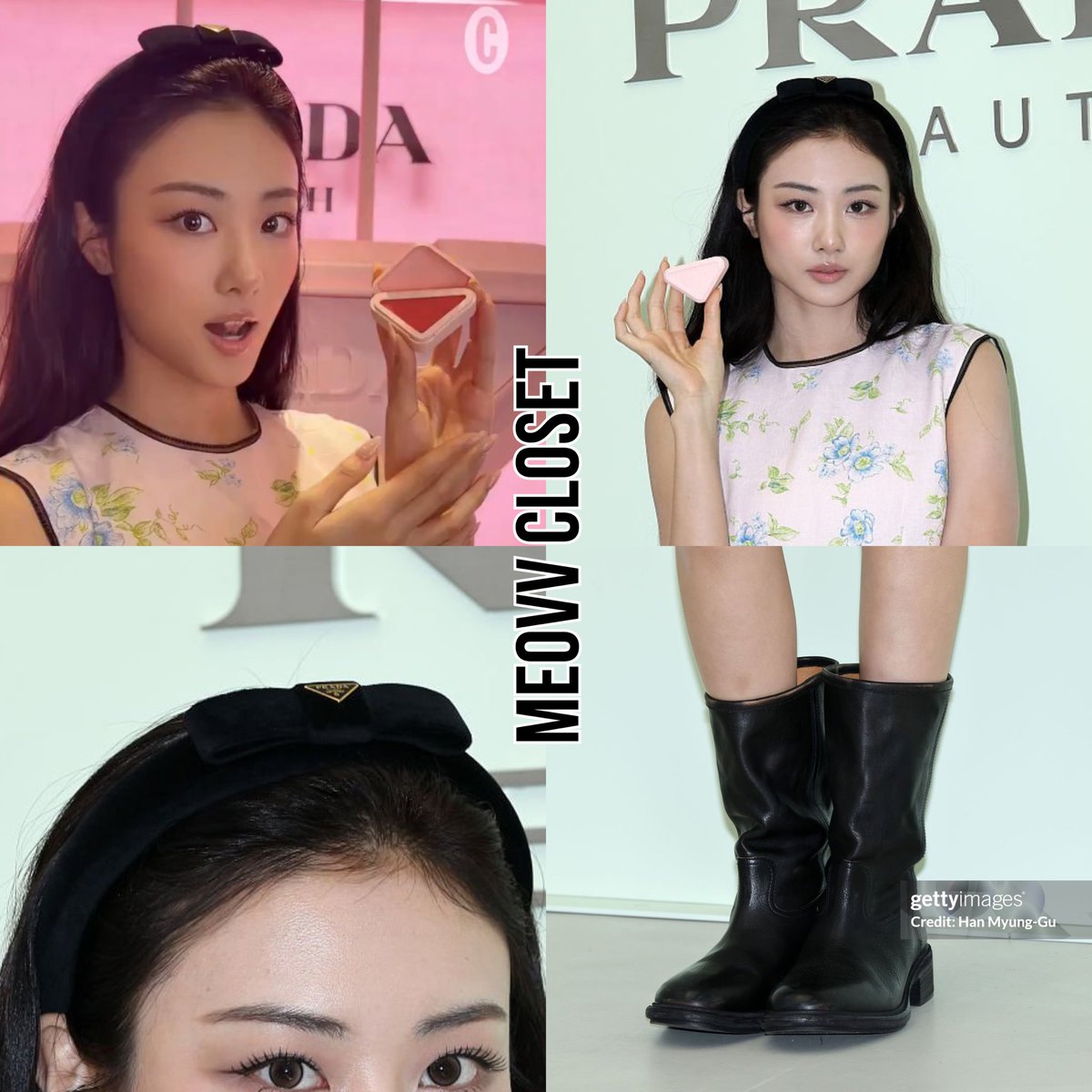 Gawon is wearing: [Prada Beauty ‘Touch Blush’ Photo Call Event]

#MEOVV #미야오 #GAWON #가원 #meovvcloset