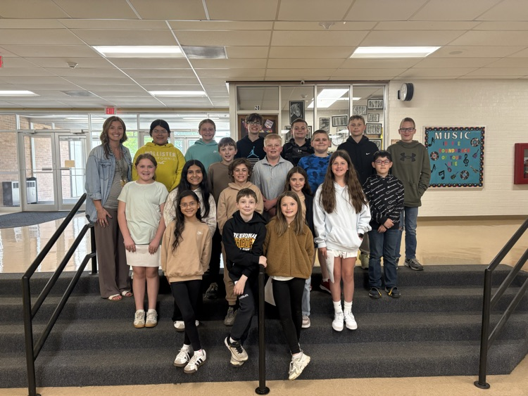 Great visit by Mrs. Simons's 5C class. It was great have them shadow PCJH and see what PCJH is like.