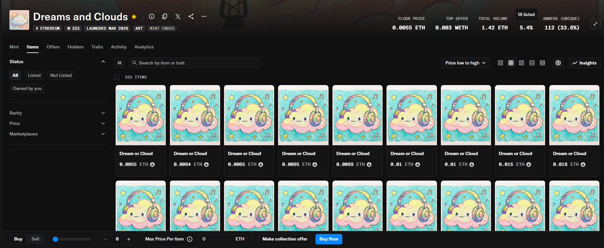We got it! good job Community!
We started quietly, without making a sound, but we achieved our first goal, which was to finish Mint. Now we just have to wait a little longer to appreciate the art that will be revealed soon, with only 18 units listed. I confess I'm anxious to see