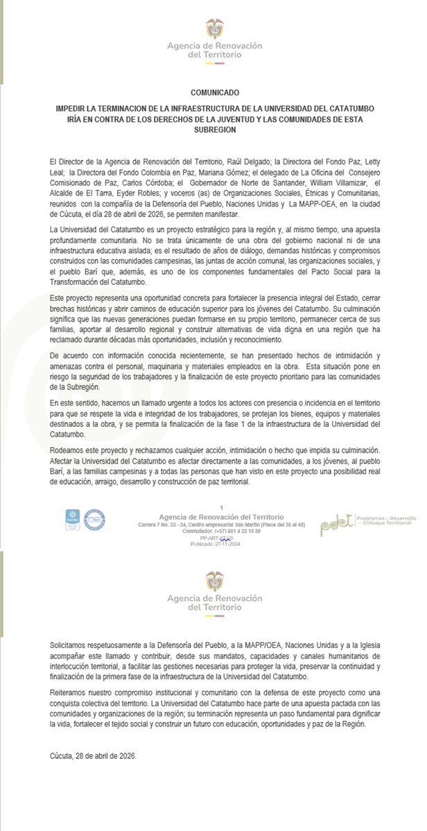 Fondo Paz tweet media