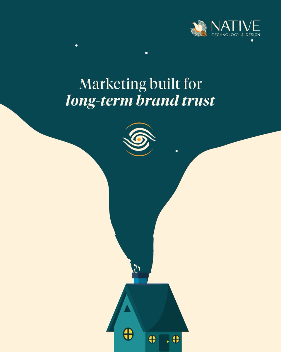 nativetdca's tweet image. Trust isn’t built in a moment. It’s earned over time. ⏳

At Native Technology &amp;amp; Design, we go beyond attention—building real, lasting connections. 🤝

Growth with intention. 🌱
Consistency today = trust tomorrow. 🔁
#NativeTechnology #BrandTrust #MarketingStrategy #DigitalGrowth