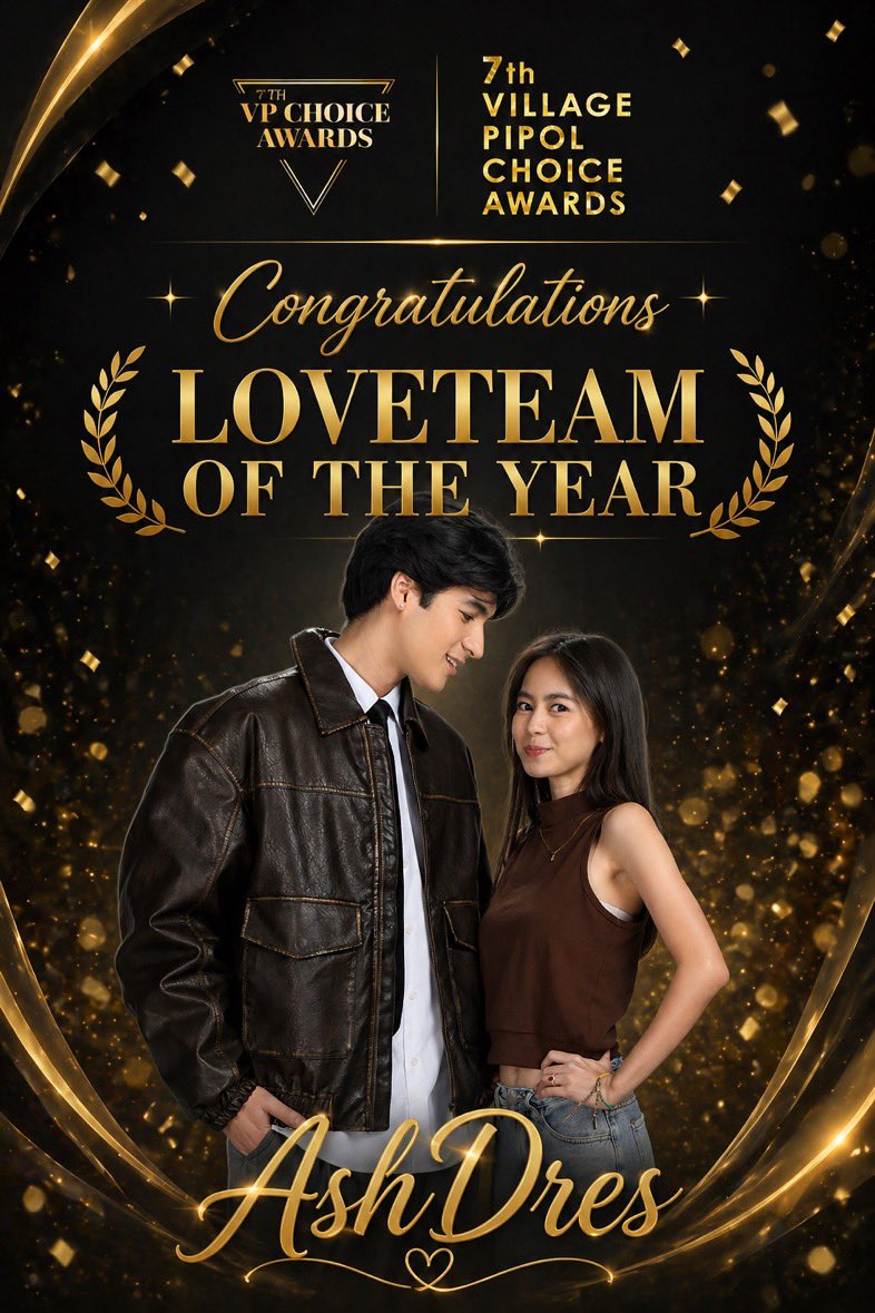 Congrats 🤩🤩🤩

#AshDres