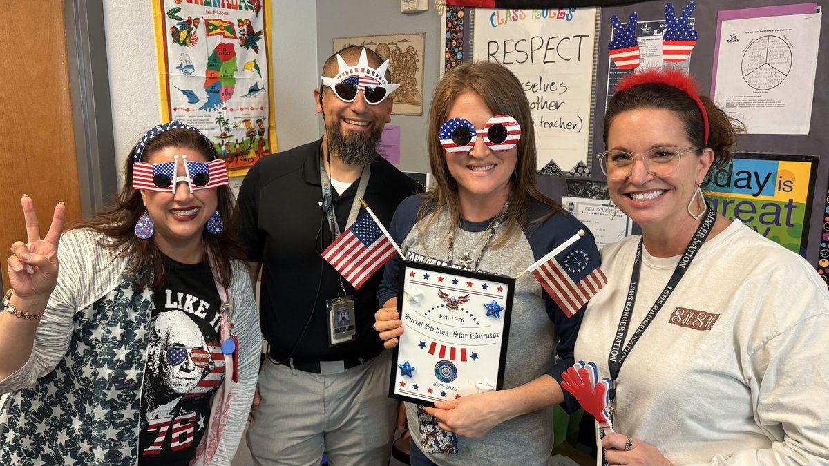 FISDsocstudies's tweet image. The awards continue with celebrating Anna Sanders @LSHSRangers as one of the Social Studies Star Educators! She is committed to an inclusive classroom culture of collaboration and exploration. #socialstudies #starteacher