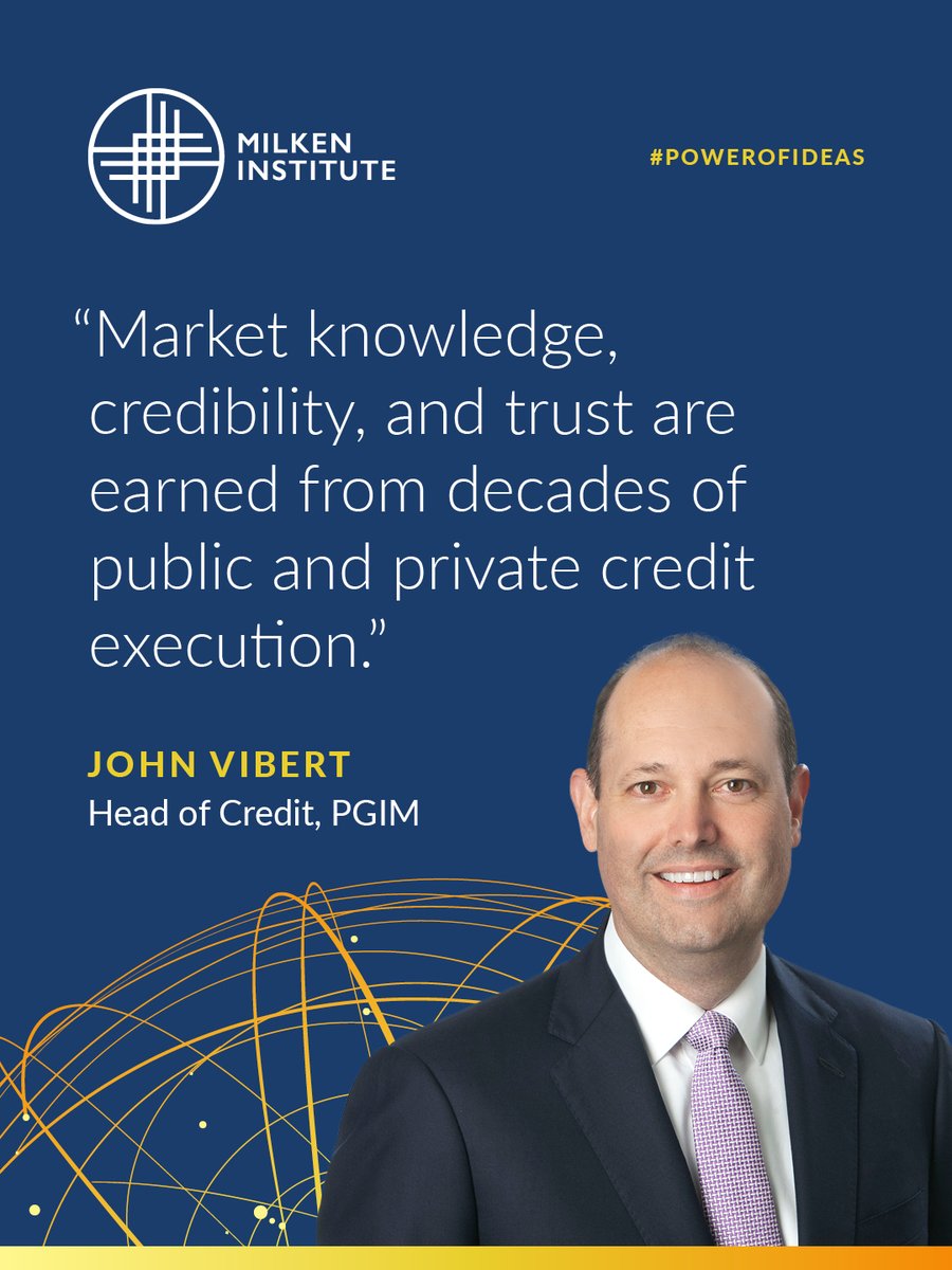 MilkenInstitute's tweet image. This year’s #PowerOfIdeas #MIGlobal collection features insights on leading in a new era, from the importance of systems architects to financial inclusion to building credit portfolios. 

Swipe through the graphics for highlights from this final group of thought leaders,