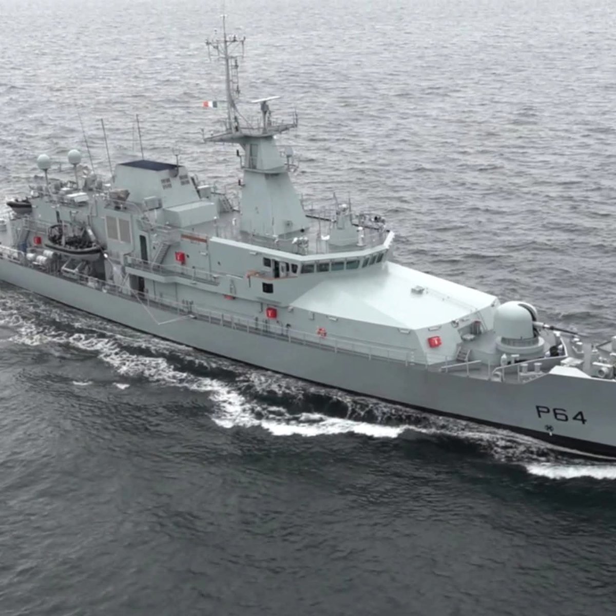 sopelza's tweet photo. The Irish Naval Service @naval_service vessel LÉ George Bernard Shaw P64 is docking in Limerick for Riverfest @RiverfestLmk

Meet the crew, see inside one of Ireland��s most modern naval ships, and get a real taste of life at sea 
Limerick Docks 
Saturday &amp; Sunday  11am – 3pm https://t.co/0LzCJ6m2y1