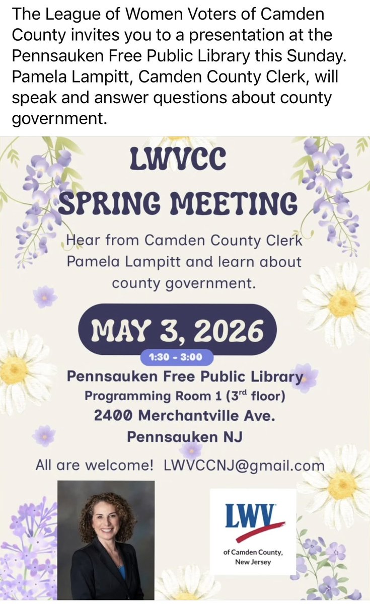 South Jersey Progressive Democrats tweet media