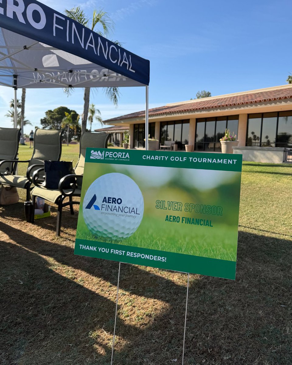 AERO_Financial's tweet photo. Our team had a great time supporting a great cause at the Peoria Chamber Charity Golf Tournament last week! We're grateful to be part of a community that shows up for those who serve and those in need.  ⛳💚

#Community #Golf #Peoria #CreditUnion https://t.co/pspiwktlxe