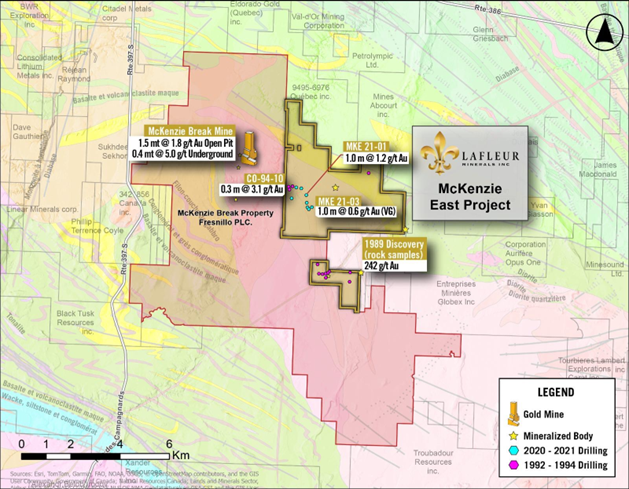 NetworkNewsBreaks – $LFLR.CN $LFLRF $3WK0.F Acquires McKenzie East Gold Project in Val-d’Or Mining District ibn.fm/JQCC #stocks #mining #LFLR #goldproject