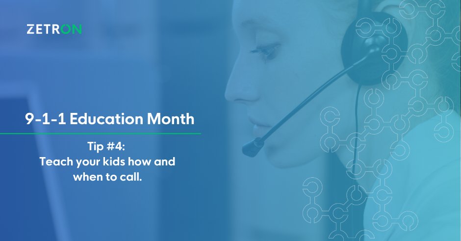 ZetronInc's tweet image. Teaching children how and when to call 9-1-1 can make a real difference.

They should know it is for serious emergencies, understand their address, and be ready to speak with a dispatcher.

publications.aap.org/pediatrics/art…

#911EducationMonth #PublicSafety