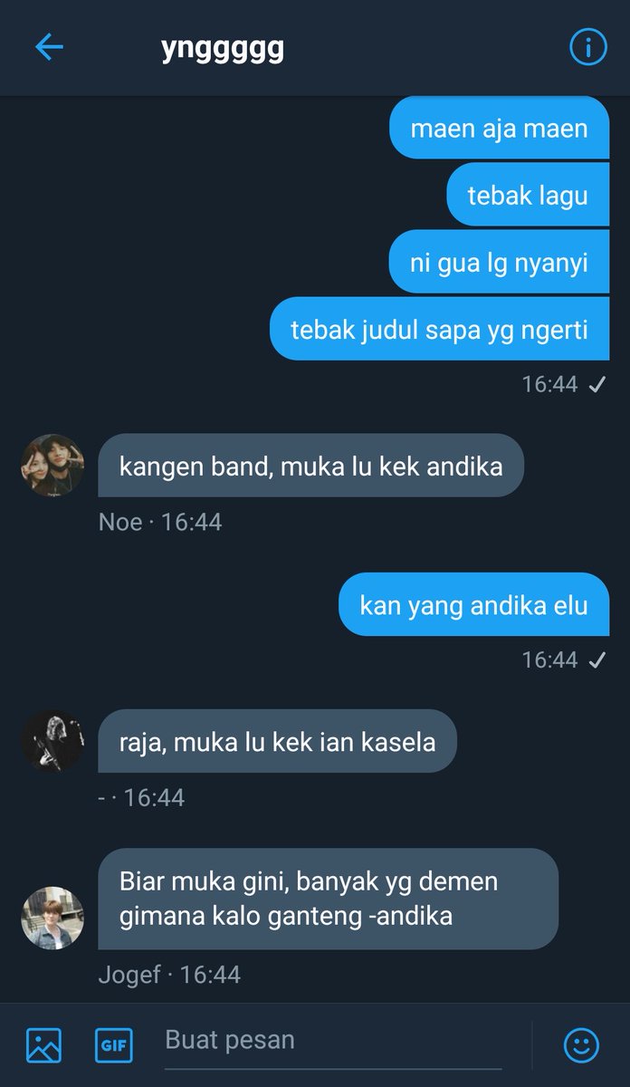 gusxion's tweet photo. kangen manusia2 goblok ini https://t.co/37HFj4g9no