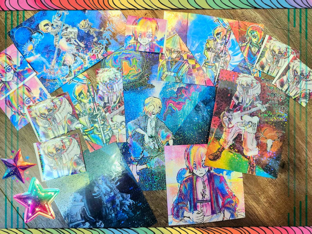 Hey guys! My surgery is in exactly 3 months now.

I handmake all my Gachiakuta holographic prints and stickers with love <3 feel free to contribute to money for my surgery! :)

Shop link -> sunfloweragate.etsy.com