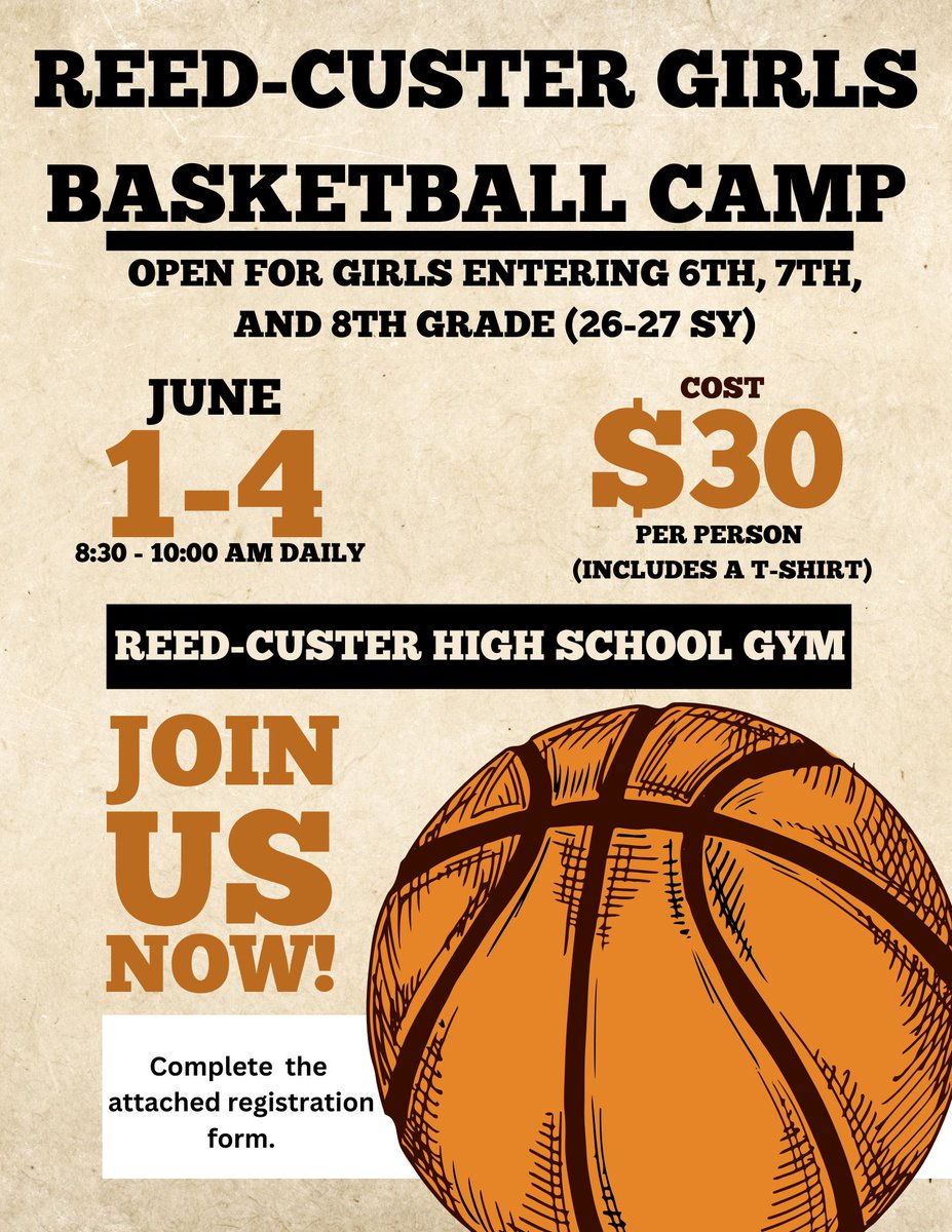 Reed-Custer Girls Basketball tweet media