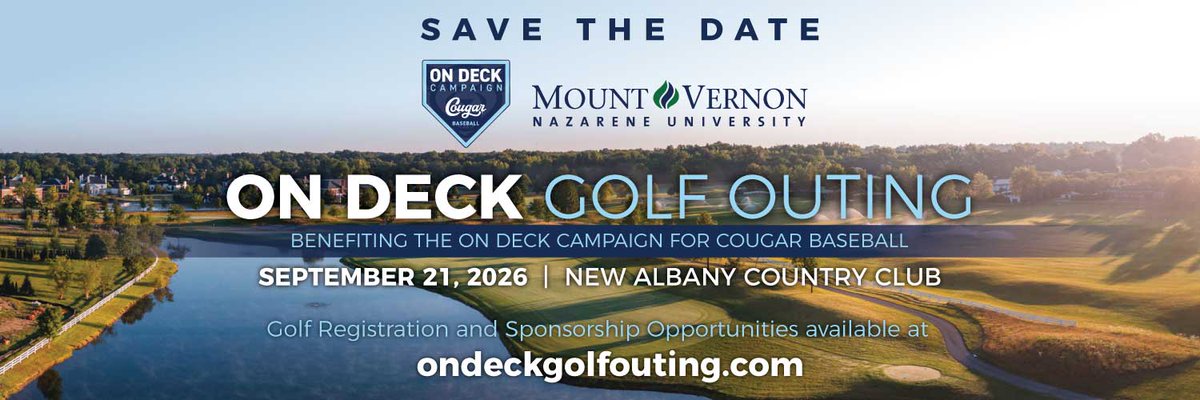 mvnu1968's tweet photo. Grab your friends and hit the greens! 🏌🏻‍♂️ 

Join us Sept. 21 at New Albany Country Club for the On Deck Golf Outing – fellowship, fun, and friendly competition. 

Register: https://t.co/NXSTjrG6WQ https://t.co/MaGyfRbhMn