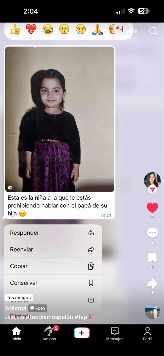 Ya no hay que jugar con ese tema del diablooooo jajajajaa