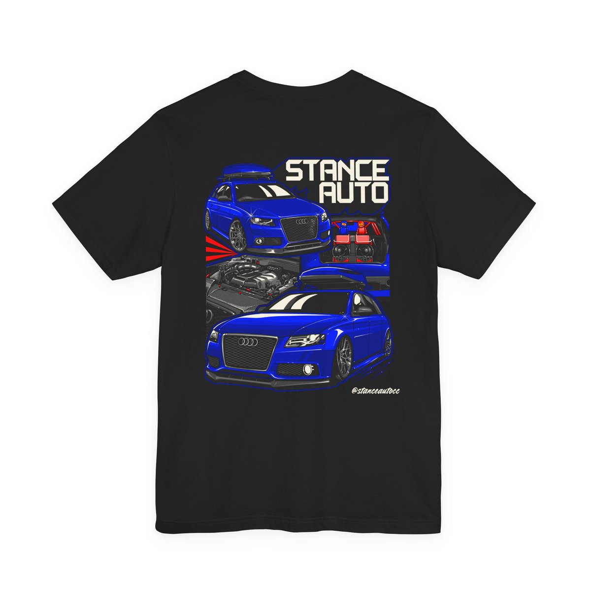 r0cean11's tweet photo. Simple, tough, no fluff — the shirt for turning wrenches. Stance Auto Audi A4 Avant Unisex Tee — $30. Size L fits roomy in the shoulders. Grab yours and rep the crew. https://t.co/JCF6EkPRUk https://t.co/DjeWYXGLrA