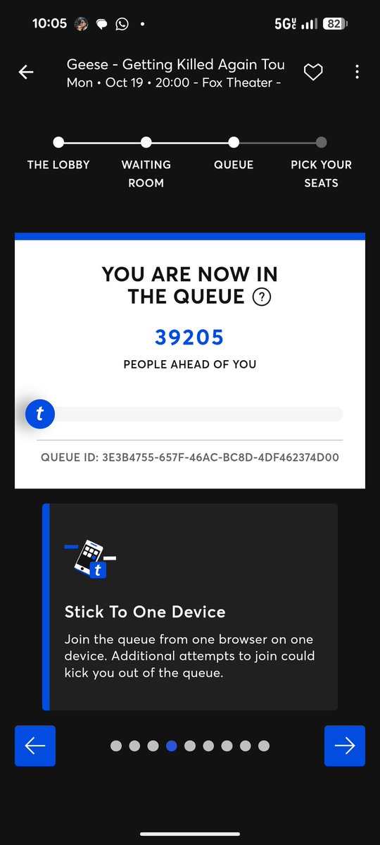 no geese tickets 💔 broooo