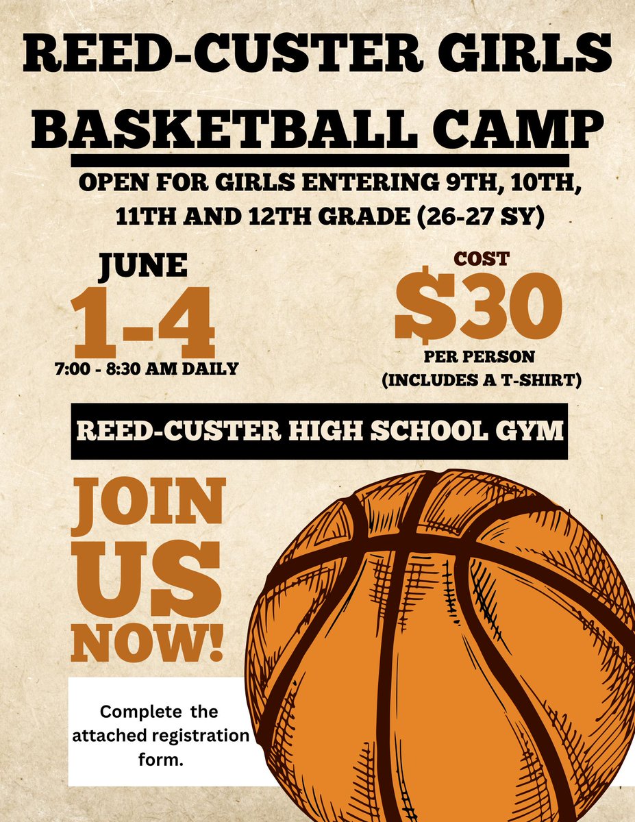 Reed-Custer Girls Basketball tweet media