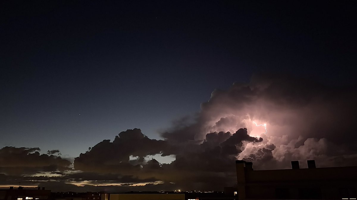 MeteoHenares ⚡️⛈️☀️ tweet media