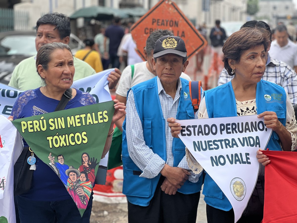 Plataforma Nacional de Afectados x Metales Tóxicos tweet media