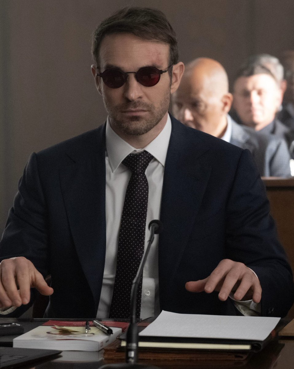 cosmic_marvel's tweet photo. Matt Murdock was seen with the ‘Daredevil: Born Again’ comic book in ‘DAREDEVIL: BORN AGAIN’ Season 2. https://t.co/fvoEbOn2t6