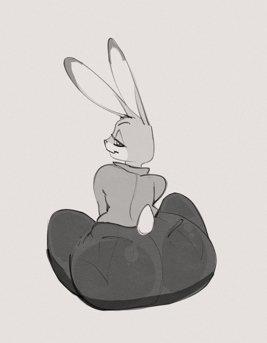 just imagine the full weight of her fat bunny ass on you