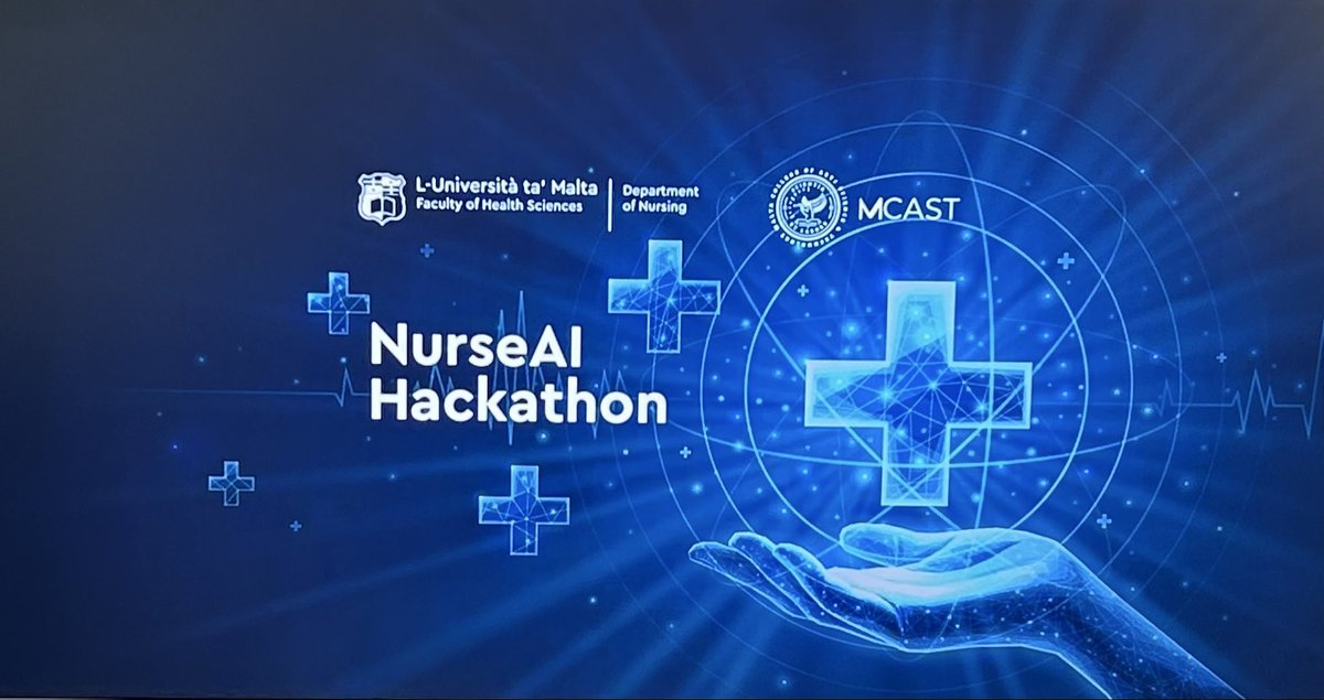 DeliaSturgeon's tweet image. Today, I had the privilege of contributing as one of the experts during the Nurse AI Hackathon.
Looking forward to seeing how these ideas evolve further during Day 2.

#AIinHealthcare #NursingInnovation #HealthTech #AIinEducation