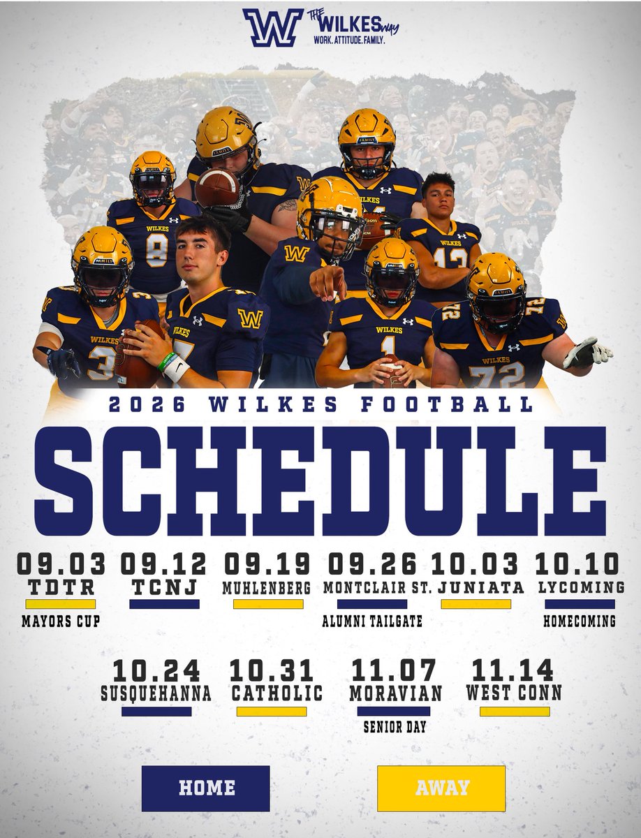 Wilkes Football tweet media