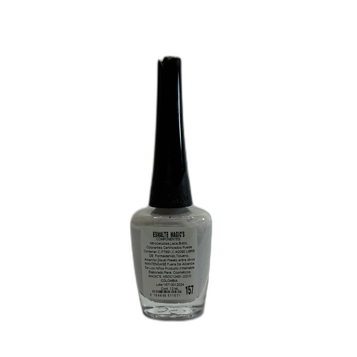 Esmalte Tradicional 157 Blanco Escarchado | Magic's