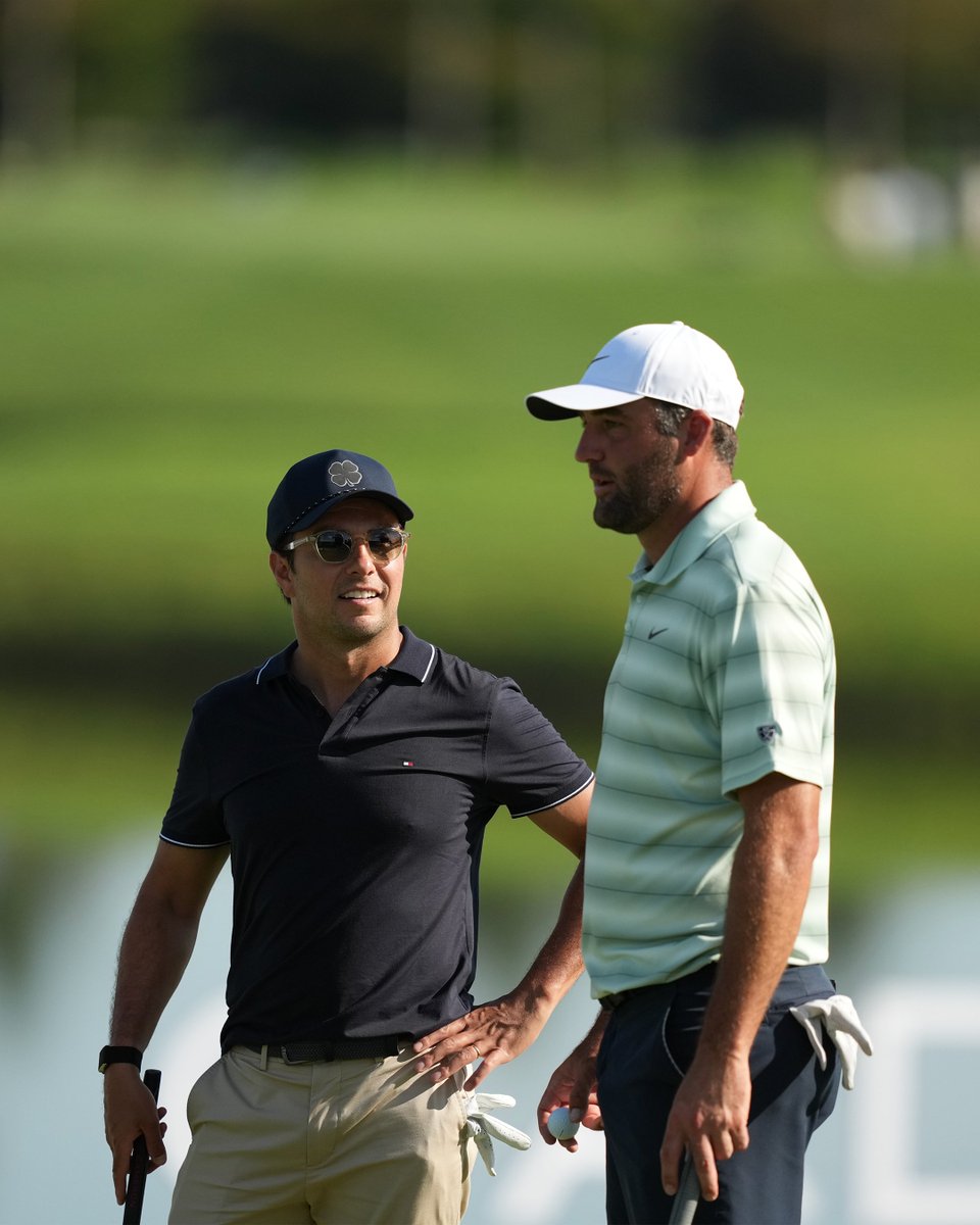 F1's tweet image. Checo 🤝 Scottie

Game recognises game ⛳️🏁

#F1 #MiamiGP