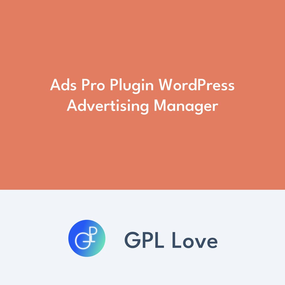 LoveGpl's tweet image. Ads Pro Plugin WordPress Advertising Manager 5.1
Only 4.59 
tinyurl.com/2hz47t5z

#Marketing #Plugins #WordpressPlugins #Codecanyon