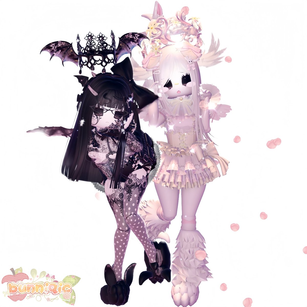 bunniqic's tweet photo. Fallen fae wing decals!!! 💕
(Made by: @Katdrawha)

Baby bat: 81539025393993
Angelic bows: 82376341135478
#royalehigh #decal #rh https://t.co/gjMs7EIUaL