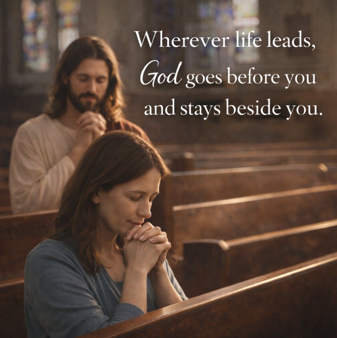 He is beside you. #KPraise