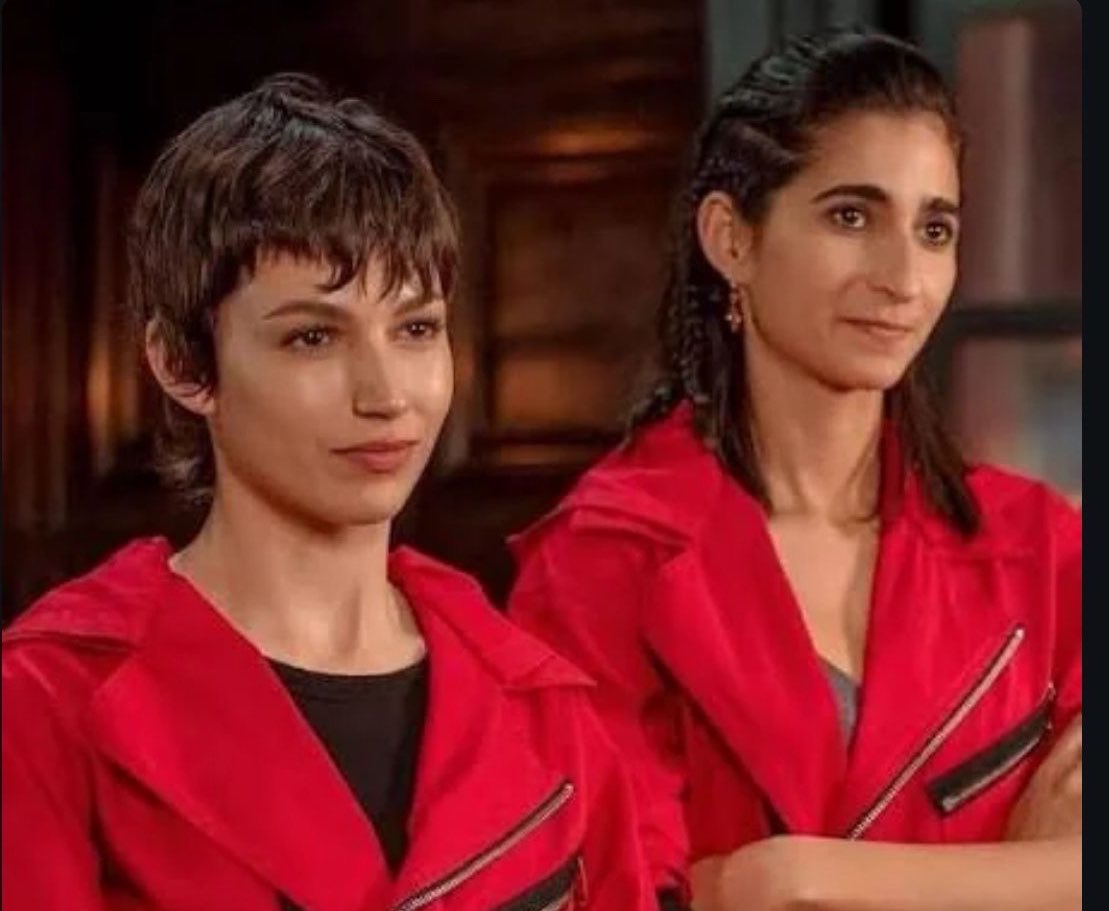 TheTrueKiddd's tweet photo. I will NEVER forgive them for killing both of these OG female robbers off!😔

#MoneyHeist #FYP https://t.co/kePjWgBVl0