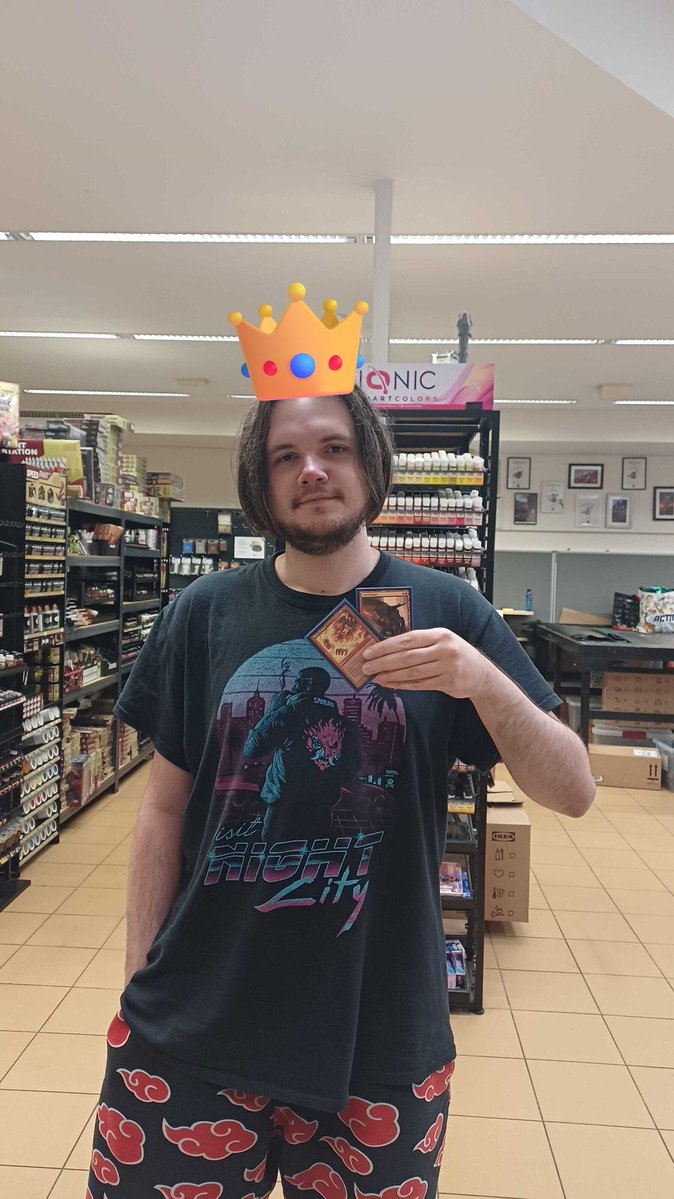 Czajkenn's tweet image. 8 ppl FNM, MTG is dead? But 1st place taken. 👊😎

Random side outs because every card is good in this deck 💀

MU:
Affinity 2:1
Mirror 2:1
Gruul Ramp 2:0
Gardens 2:0

#MTG #twitch #mtgpauper #paupergeddon
@fireshoes  @selkcahs