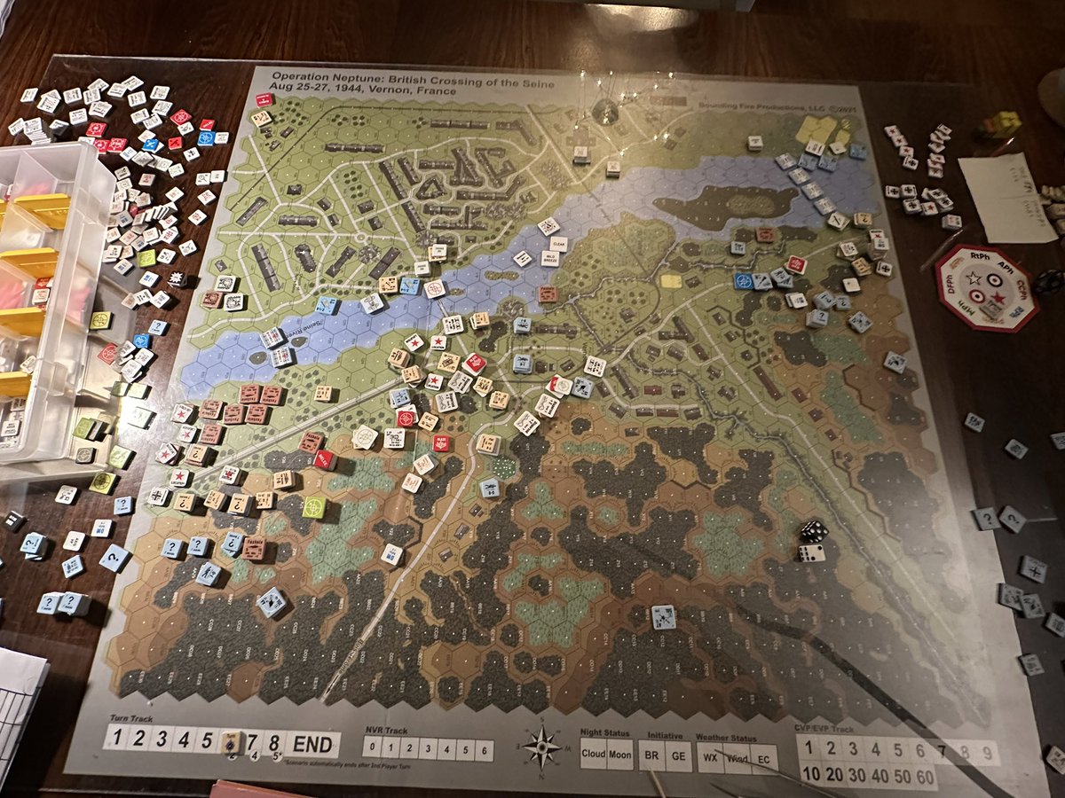 luba's tweet photo. End of CG date 3. A LOT of British losses… Operation Neptune. https://t.co/hpbddUu7ae
