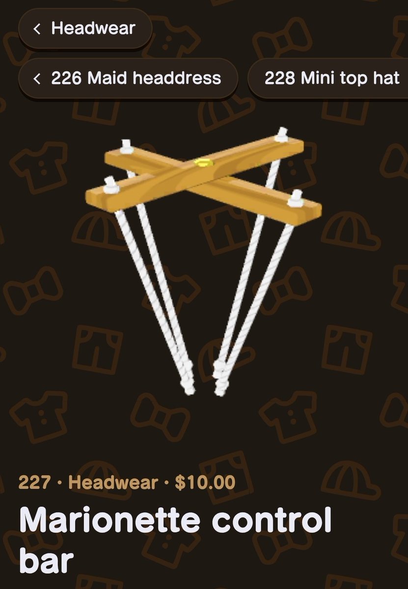 Oh this tomodachi life headpiece is PERFECT.