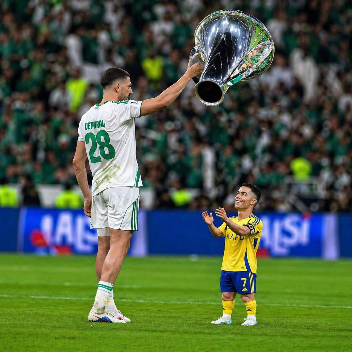 فاز النصر 
فاز الاهلي 
هذا حالك يا صغير