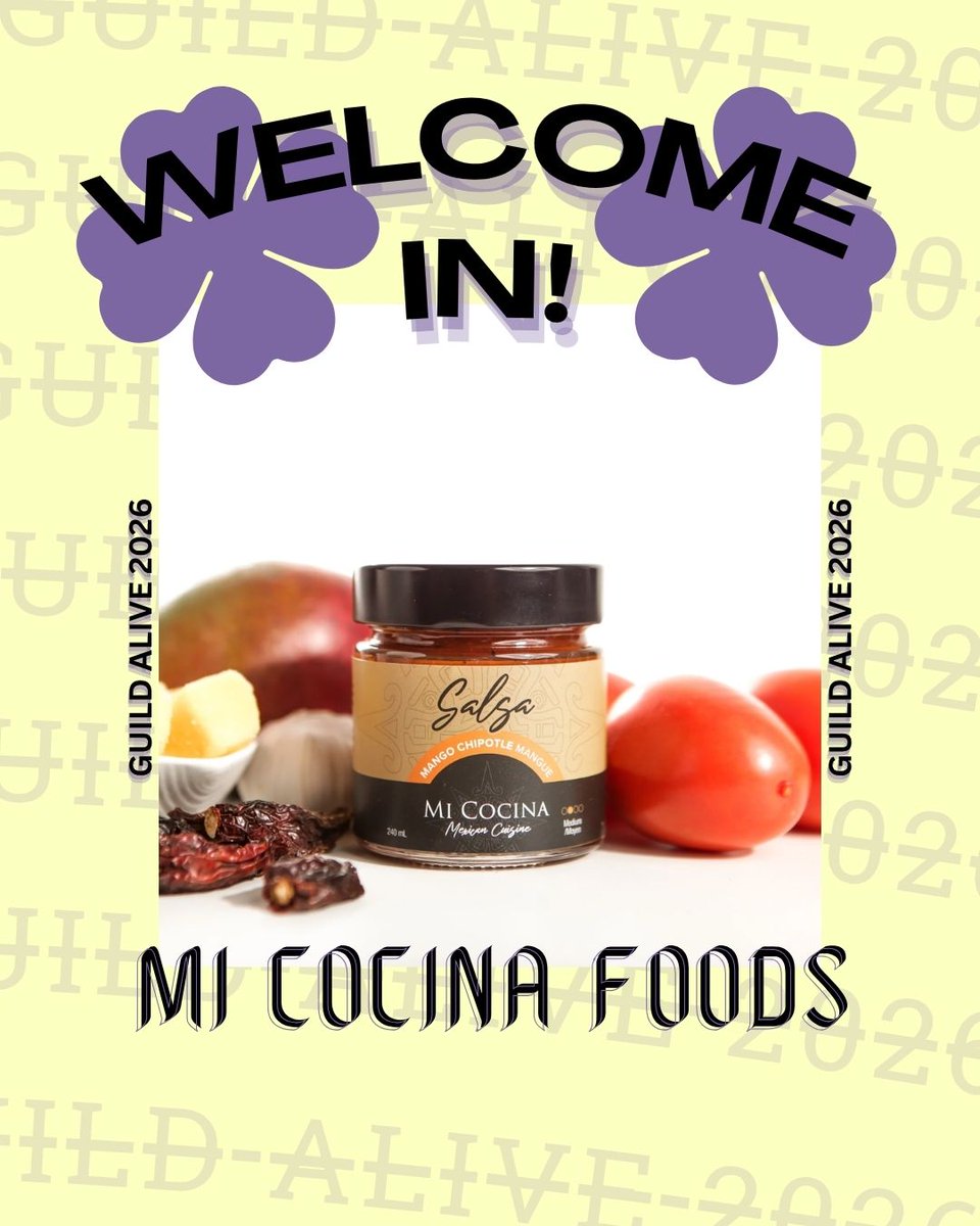 Guild_Alive's tweet photo. Welcome Mi Cocina Foods!

"Traditional Mexican salsas and corn chips."

https://t.co/Qysforlkih
IG: @ tastemicocina https://t.co/roK6KQ5DTj