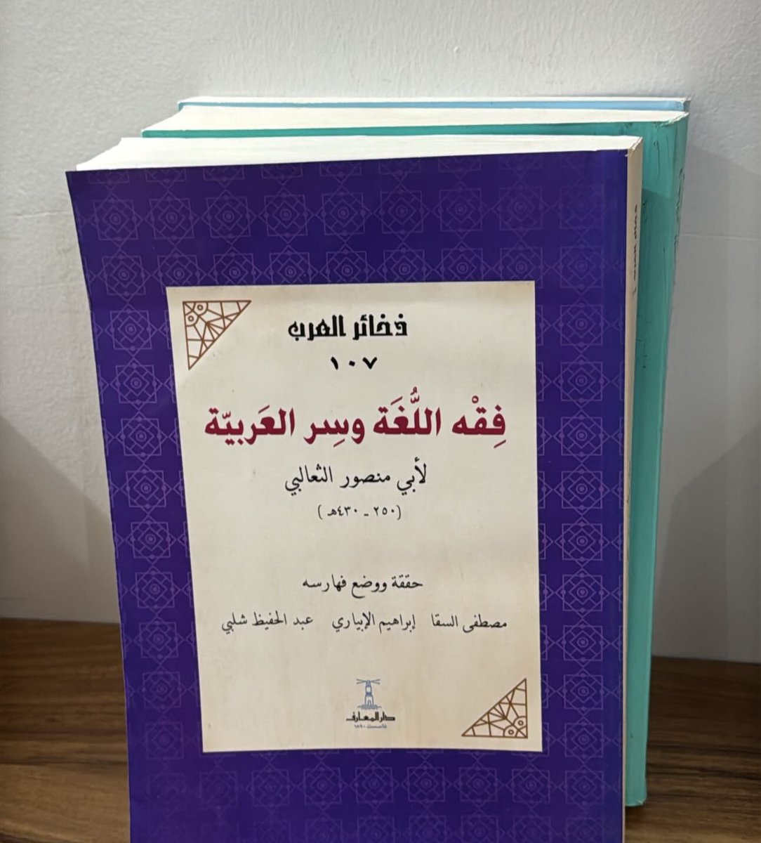يمكن ذا اليوم أسعد من يوم زواجي، أستقبل المباركات و التهنئة و الحوالات البنكية،

حرفيًا مساءلة أنك تلقى النسخ ذي من دار المعارف متجمعة  في مكان واحد حظ خارق، الحمدلله على نعمة اللقافة والنبش في كل مكتبات الرياض.